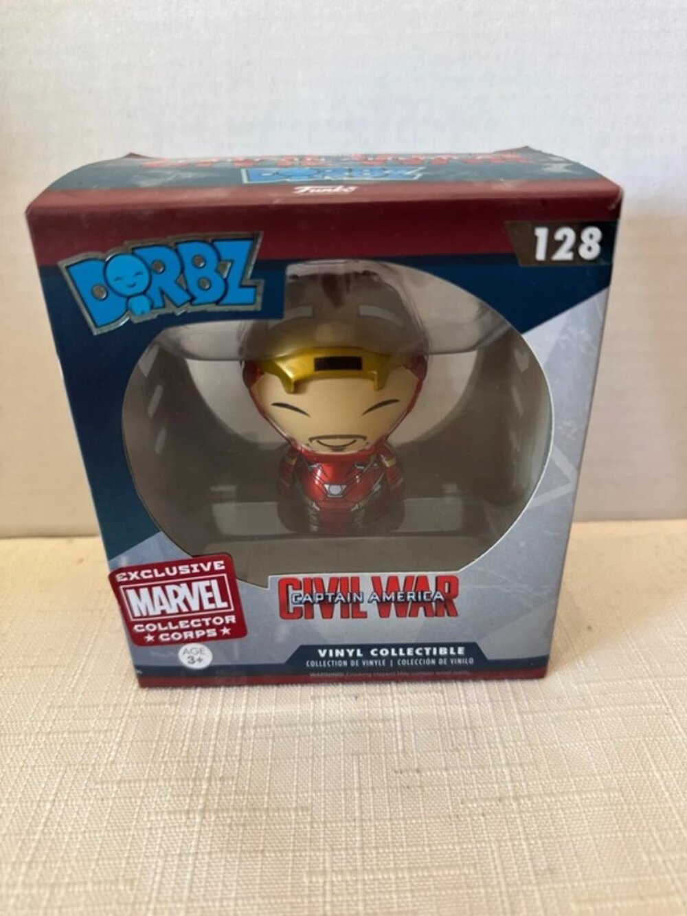 Funko Dorbz Marvel Collector Corps Exclusive Iron Man 128